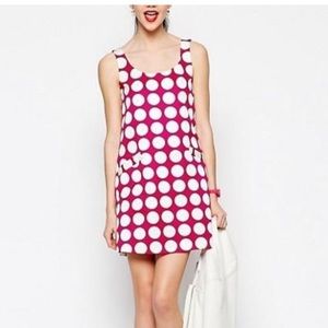 Love Moschino Polka Dot Sleeveless Dress